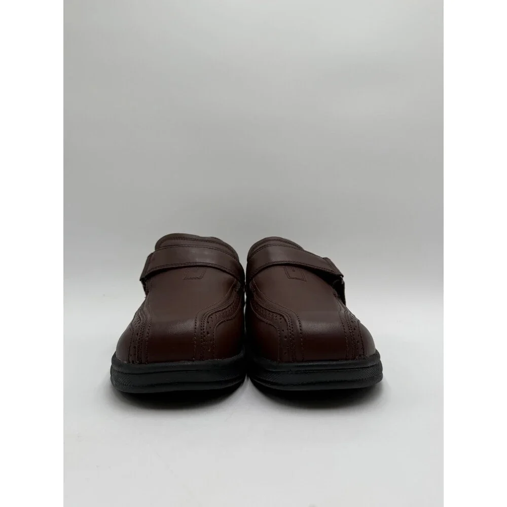 OrthoFeet LINCOLN CENTER Men's NEW Orthopedic Dress Shoe Brown US Size 12 M